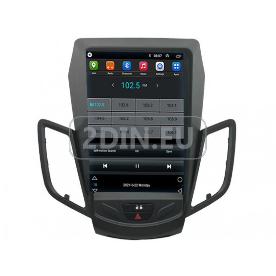 FORD Fiesta - 9.7" ВЕРТИКАЛНА МУЛТИМЕДИЯ / Навигация android 16